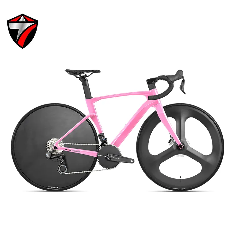 CYCLONE tri-spoke wheel+disc wheel
